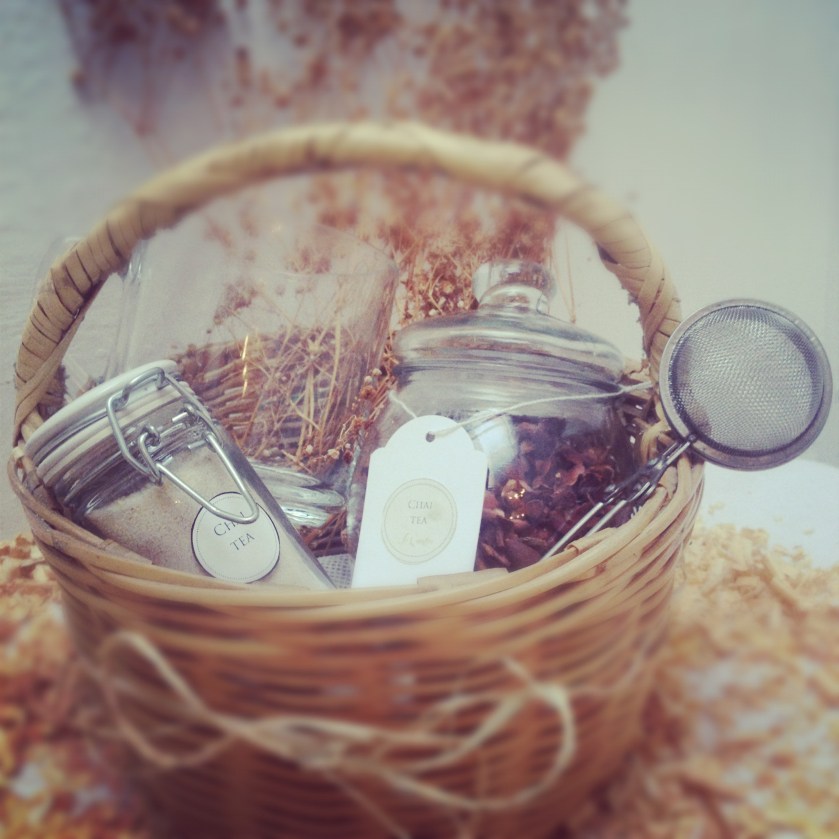 The Herbal Tea Mini Basket