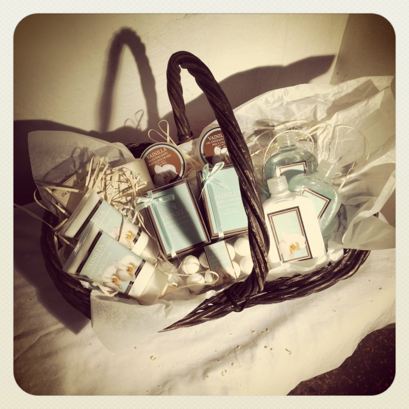 The Vanilla Spa Basket: Limited Edition 