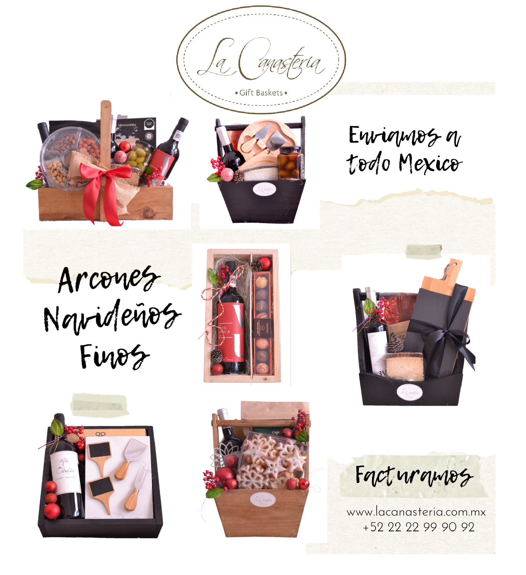 Catálogo digital de canastas navideñas y arcones la canastería para empresas