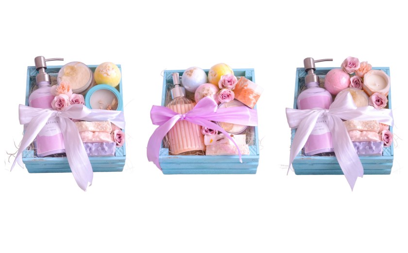 Canastas de regalo para el 10 de mayo con productos de spa y entrega a domiciilio 