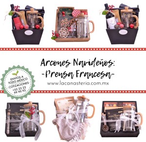 Arcones navideños La Canastería con temática de café