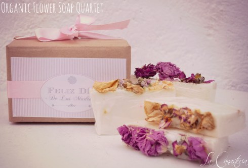 Organicflowersoapquartet