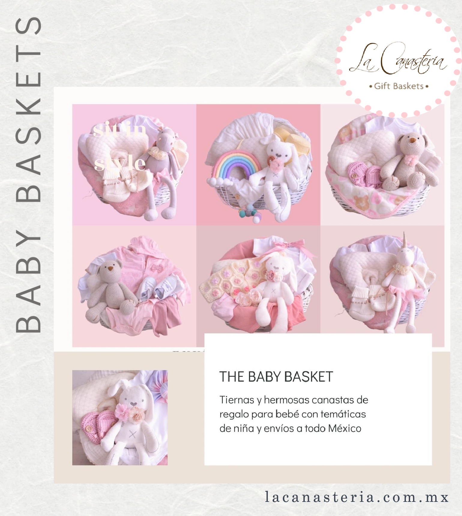 Canastas de regalo con arreglos de ropa para bebé regalos