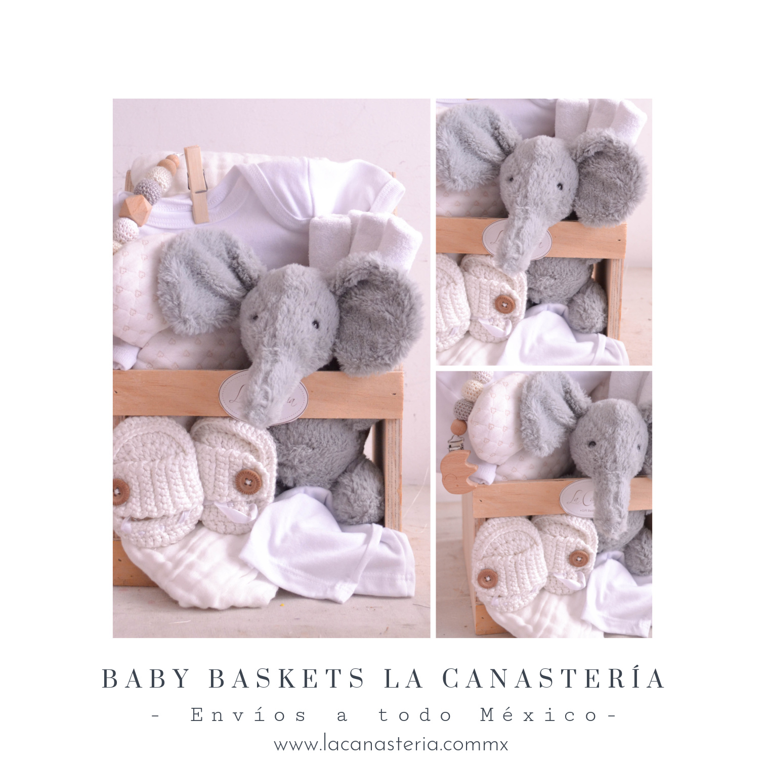 canastas de regalo pra bebé la canastería