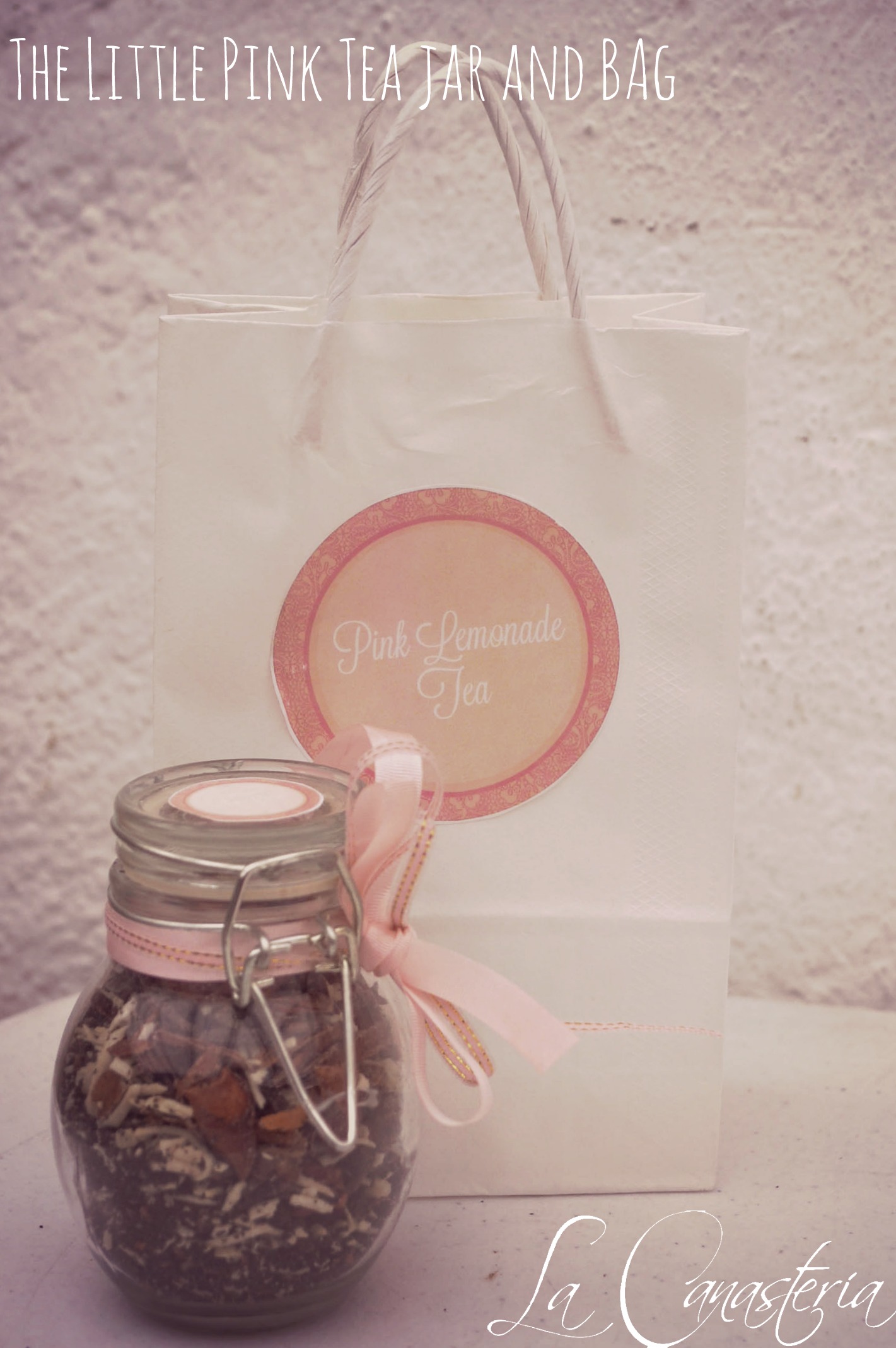 TheLittlePinkTEaJarandBag
