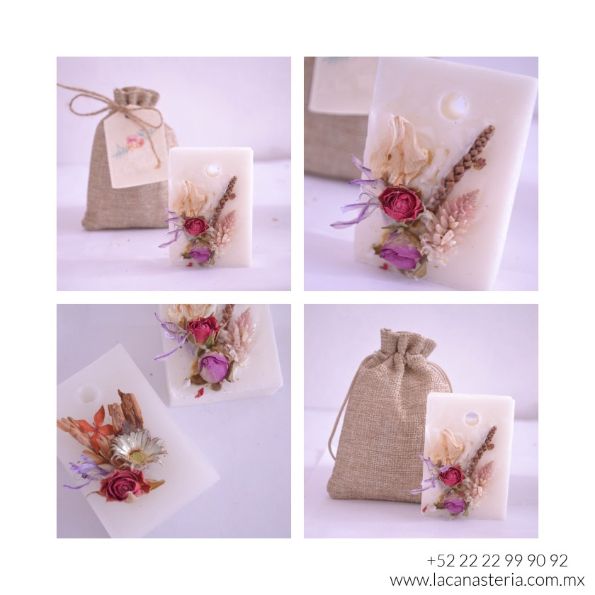 Jabones para recuerdos en eventos sahbby chic