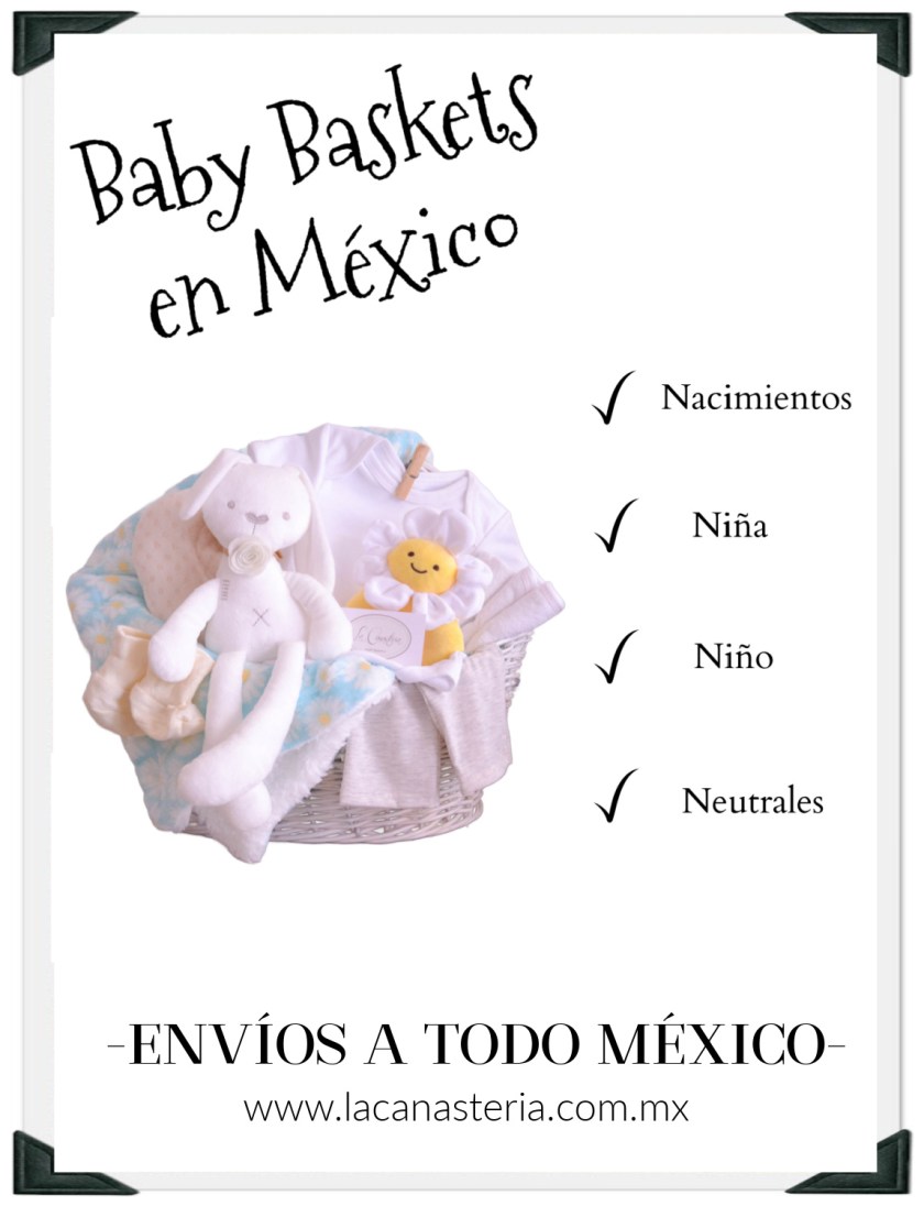 Canastas de regalo para nacimiento de bebé la canastería