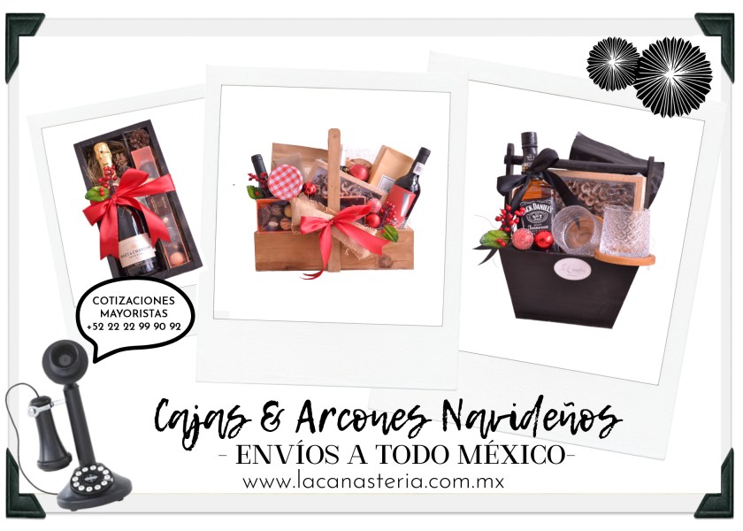 Arcones navideños finos y elegantes para empresas La Canastería 2025