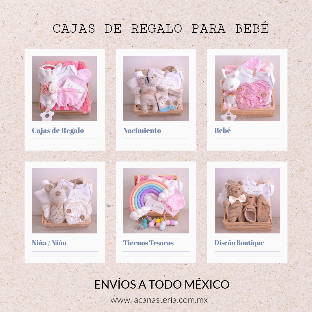 Cajas de regalo gift box para bebé recién nacido