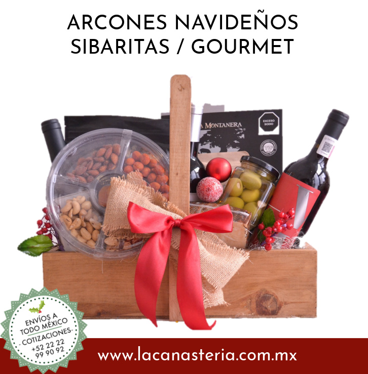 arcones navideños gourmet la canastería