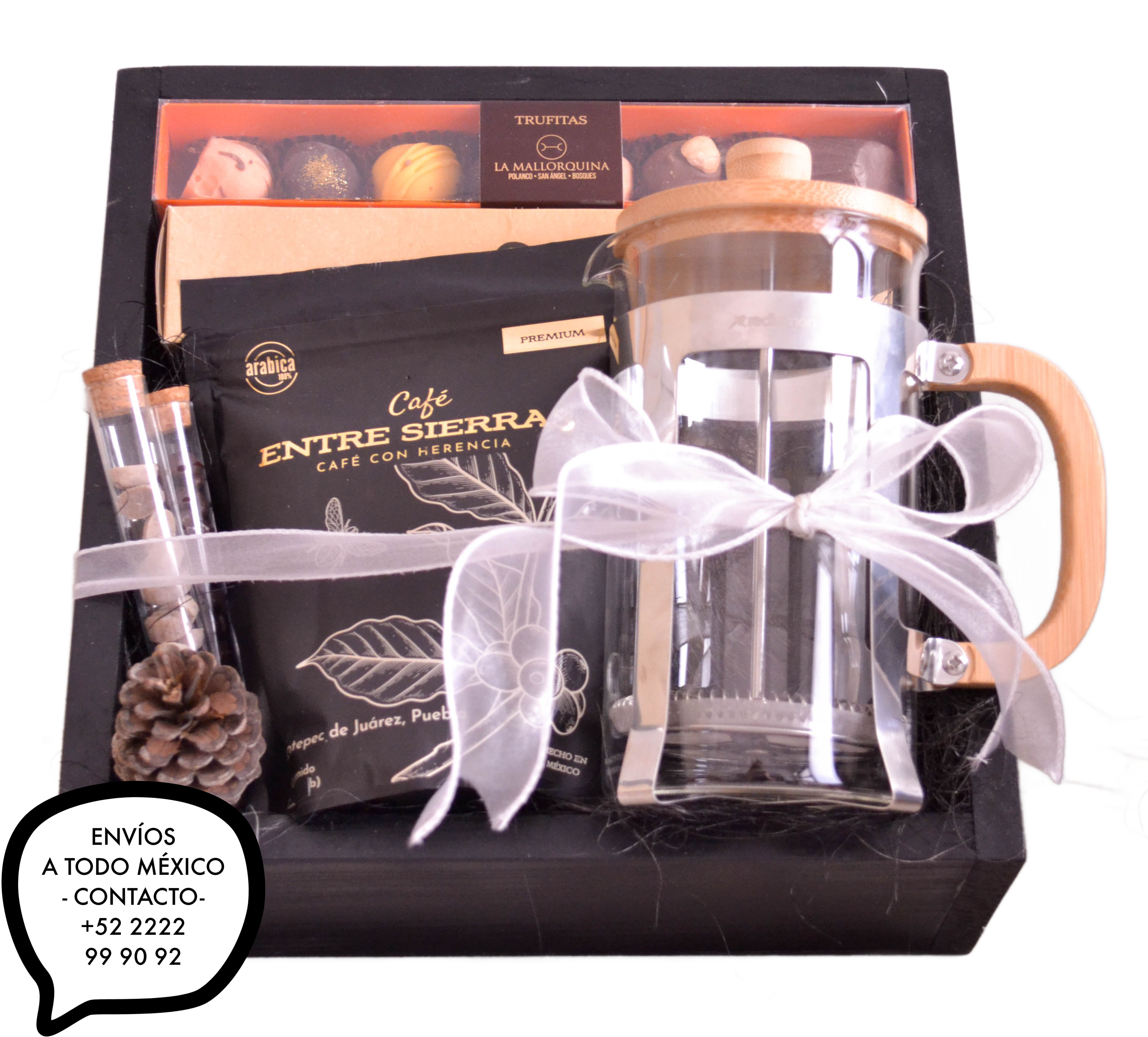 Cajas de regalo La Canastería con Kit de Café para regalos
