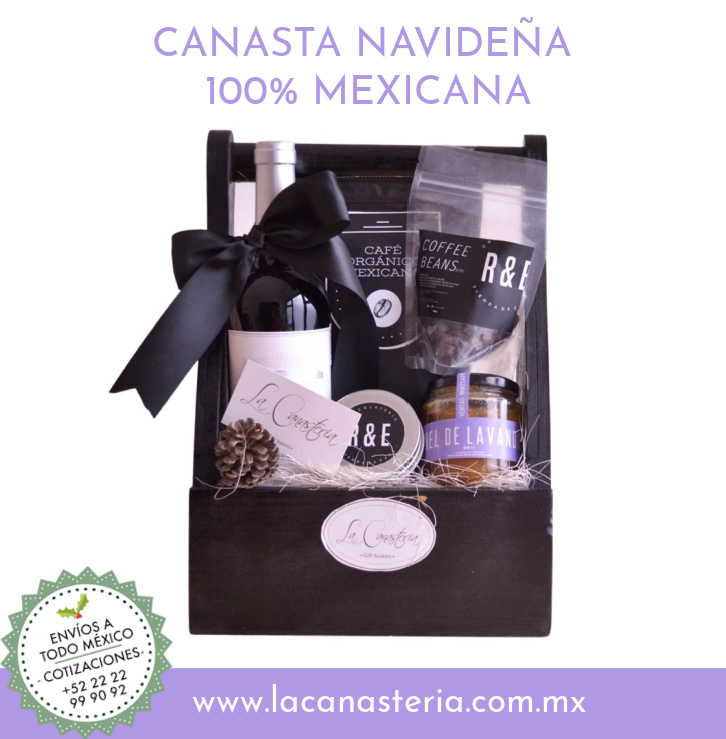 Arcones navideños finos con productos mexicanos para empresas