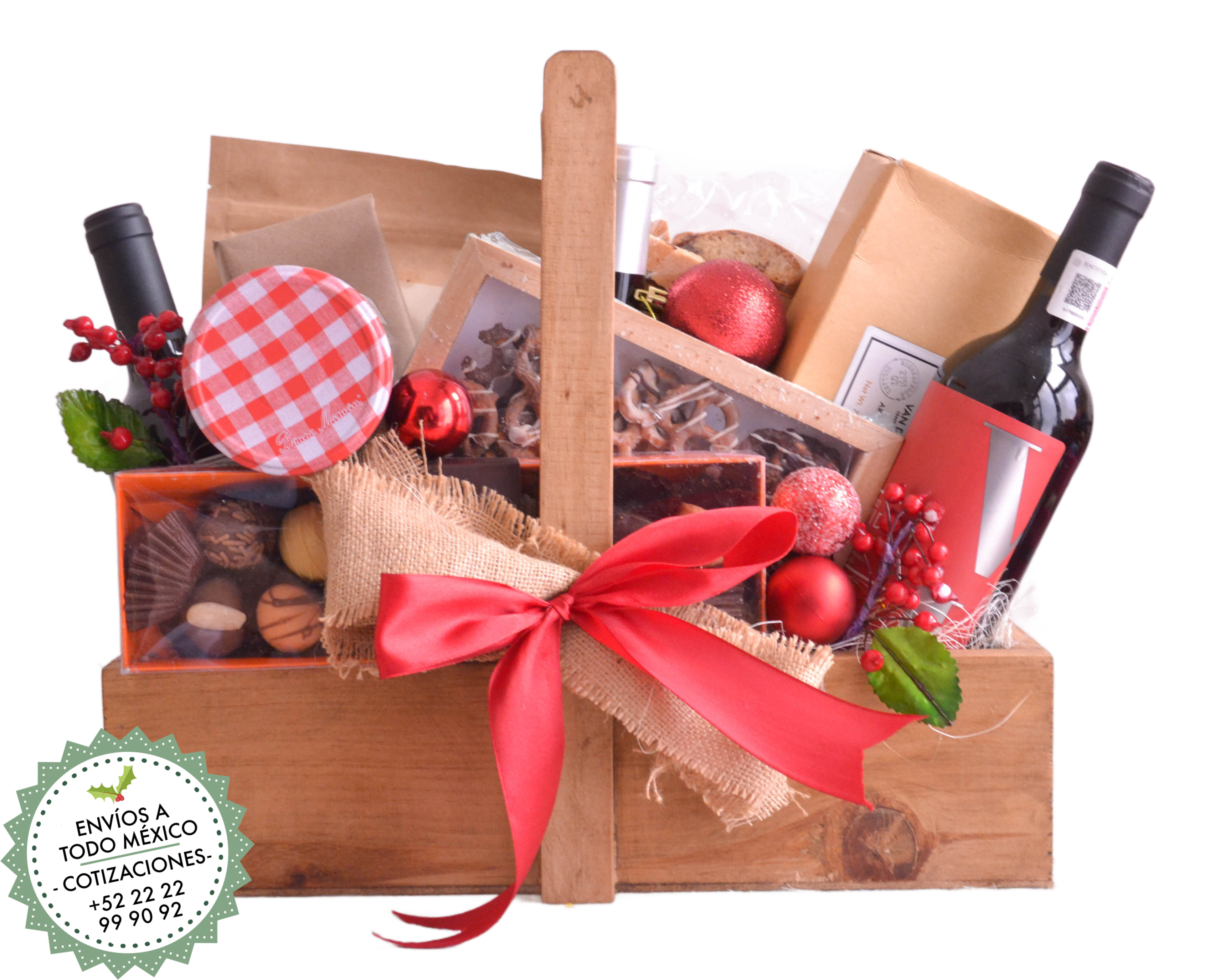 Canastas de regalo exclusivas con productos premium cdmx df 