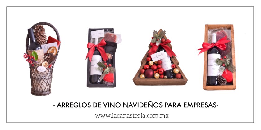 Cajas y canastas de regalo navideñas para detalles en empresas 2025