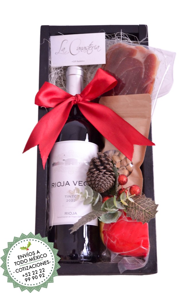 Cajas de regalo navideñas gourmet para empresas