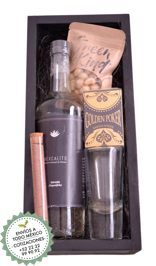 Kits con mezcal orgánico para empresas