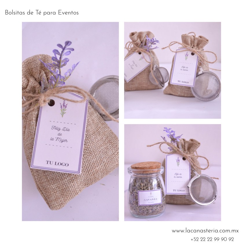 Kits de té económicos para detalles en empresas del 10 de mayo o día de la mujer