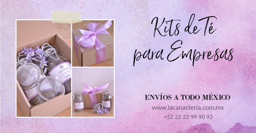 Kits de regalo con set de té o tisanas para empresas 10 de mayo día de las madres