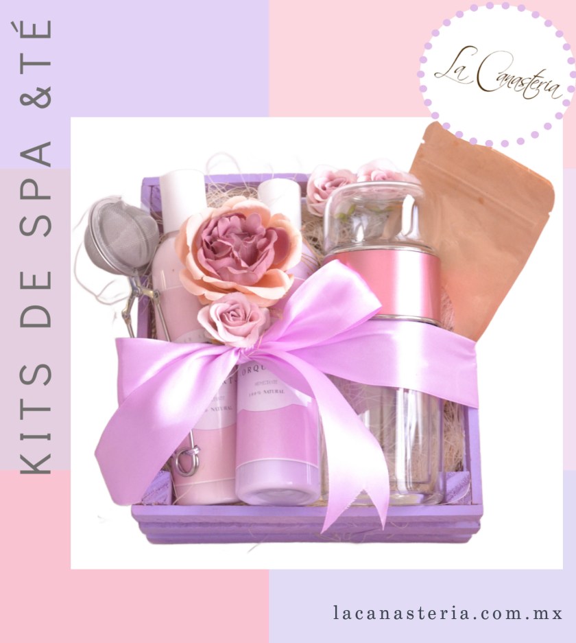 Kits de spa con entrega a domicilio para regalo de cumpleaños
