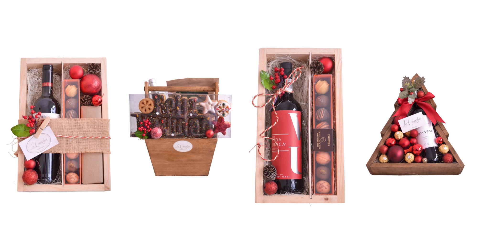 Ideas de regalos navideños para empresas con con arreglos de La Canastería para Navidad 2026