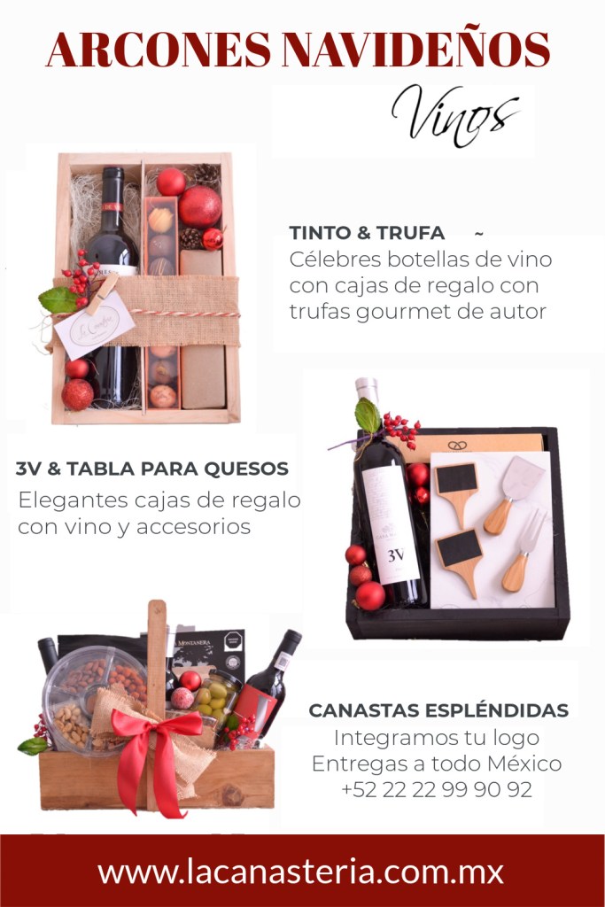 Cajas y canastas navideñas para regalos de fin de año en empresas 